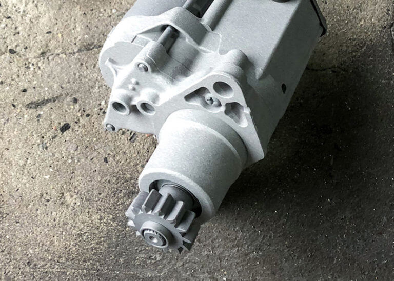 Oczyszczanie elementów silnika